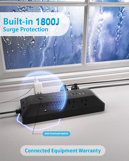Inhwatek Surge Protector Power Strip - Image 2