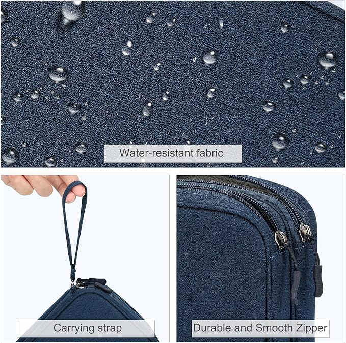 FYY Electronic Organizer, Large Travel Cable Organizer Bag Pouch Electronic - Image 4