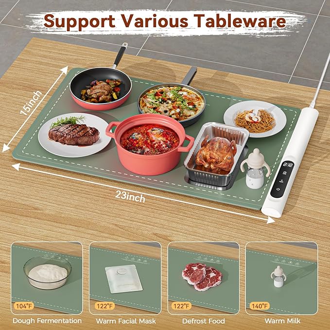 Graphene Warming Mat for Food - Image 5