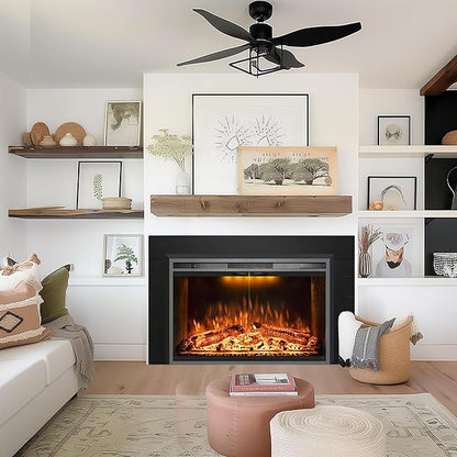Velaychimny 52" Electric Fireplace Insert - Image 7