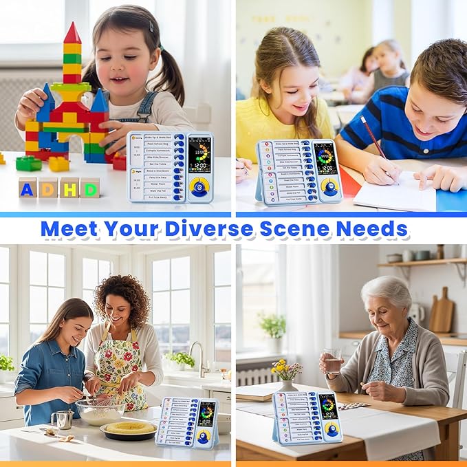 Mooking 5-in-1 Visual Timer, ADHD Tool - Image 5