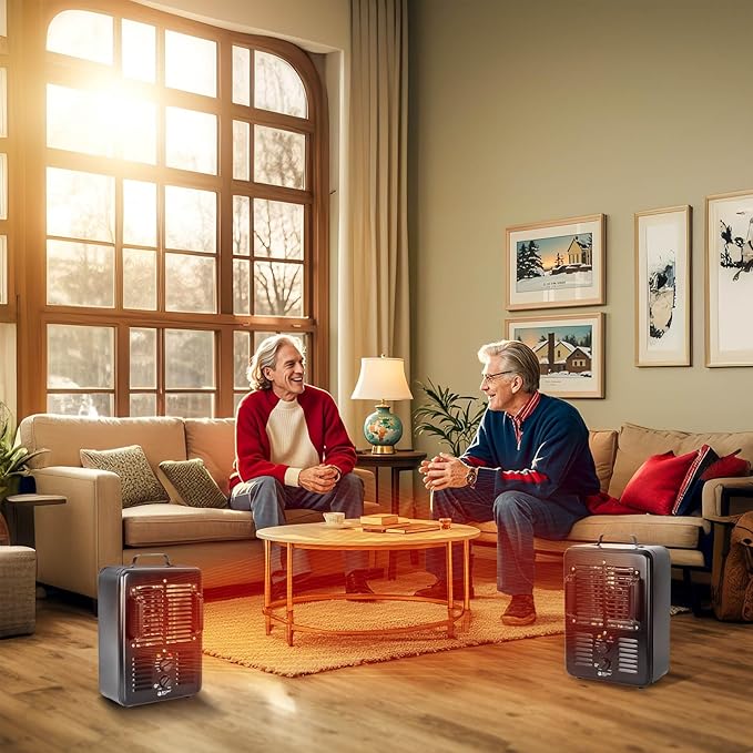 Milkhouse Space Heater, 1300W/1500W Electric Heater - Image 7