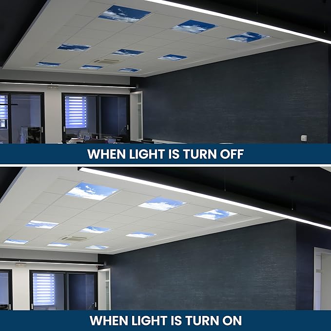 4 Pack 2x4 LED Flat Panel Light Drop Ceiling Fixture - Image 7