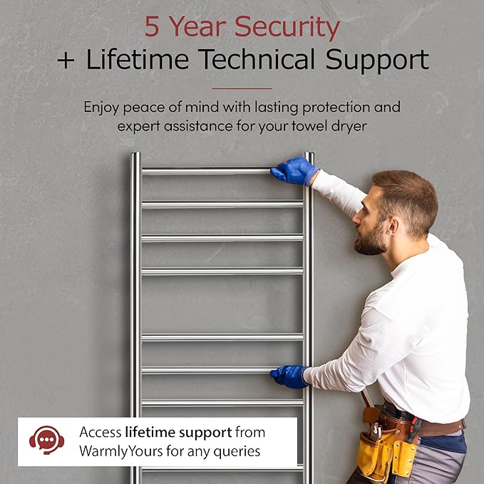 WarmlyYours Heated Towel Rack - Image 7