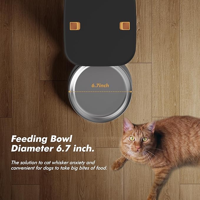 Automatic Dog Feeder - 8L/34 Cups Large Capacity Automatic Cat Food Dispenser - Image 6