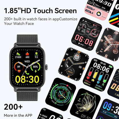 Smart Watch for Men Women Fitness: Waterproof Make Answer Call Running - Image 6