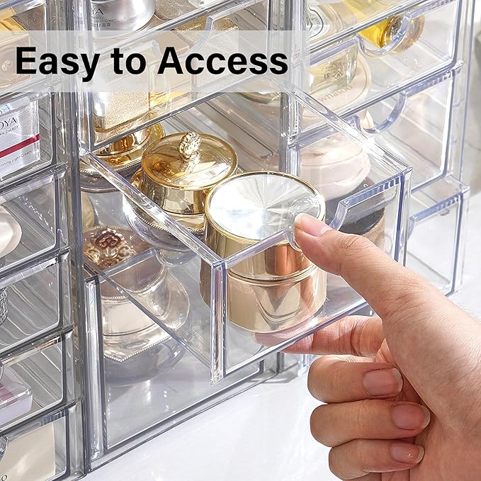 Prsildan Acrylic Drawer Organizer - Image 4