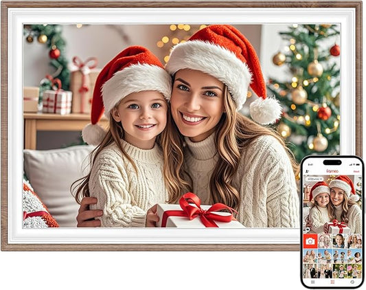 Frameo 10.1" Digital Picture Frame, Smart WiFi Digital Photo Frame by BrightandPowerYourLife