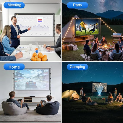 100-Inch Portable Projector Screen - Image 6