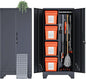 Storage Cabinet 61" H, Metal Outdoor Sheds by METALREAD