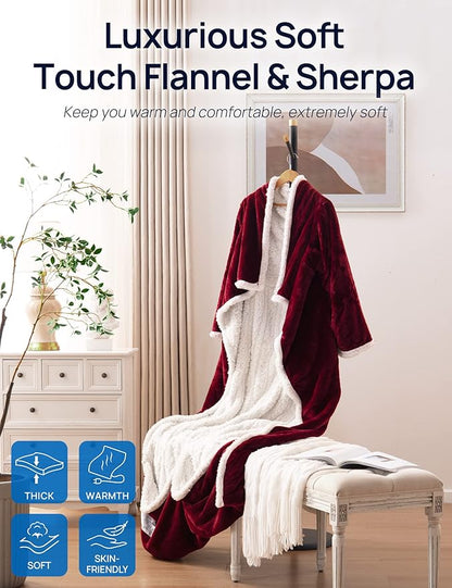 Westinghouse Christmas Electric Snuggle Throw Blankets - Image 5