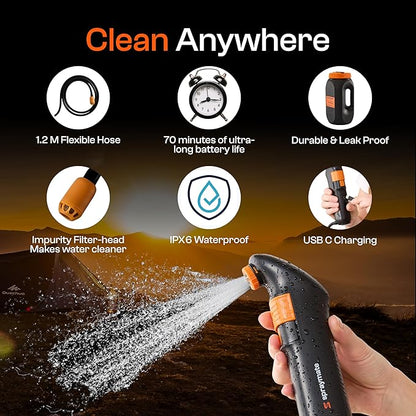 Portable Bidet for Travel – Electric High Pressure Rechargeable Bidet for Women - Image 8