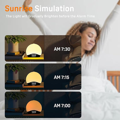Wake Up Light Sunrise Alarm Clock - Image 4