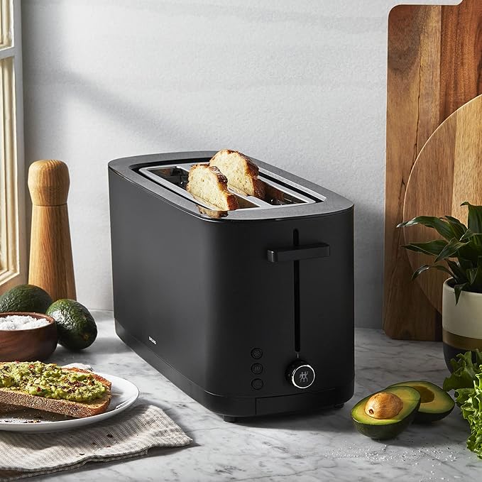 ZWILLING Enfinigy, 4-Slice Long Slot Toaster, Extra Wide 1.5" Slots - Image 2