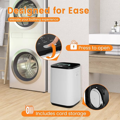 STARLEAD Heated Towel Warmers for Bathroom - 22L Large Towel Warmer Bucket - Image 5