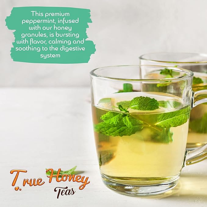 True Honey Peppermint Tea Bags - Image 5