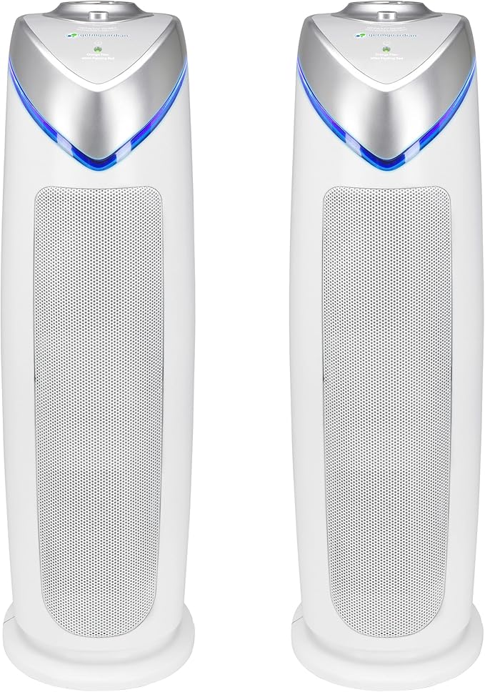 GermGuardian Air Purifier with HEPA 13 Filter, Removes 99.97% of Pollutants by GuardianTechnologies