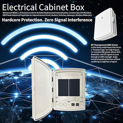 Waterproof Indoor Outdoor Weatherproof Nema Enclosure Cabinet Junction Box - Image 2