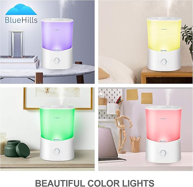 BlueHills Premium 3000 ML XL Essential Oil Diffuser Aroma Humidifier 3 Liter - Image 2