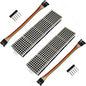 Yuuhseel 2PCS MAX7219 32x8 Dot Matrix LED Display Module 4 in 1 Common Cathode by Yuuhseel