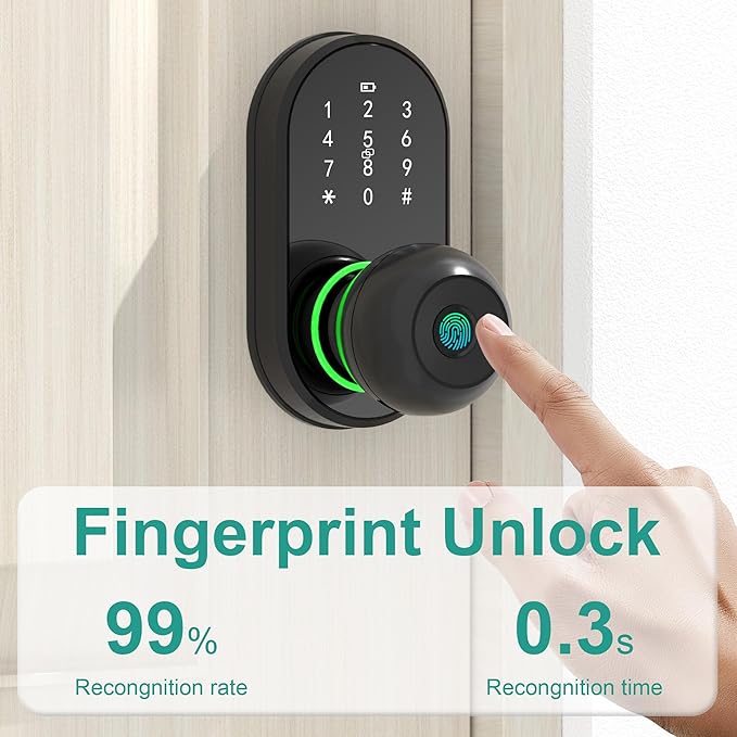 Smart Door Lock Keyless Entry Door Lock - Image 2