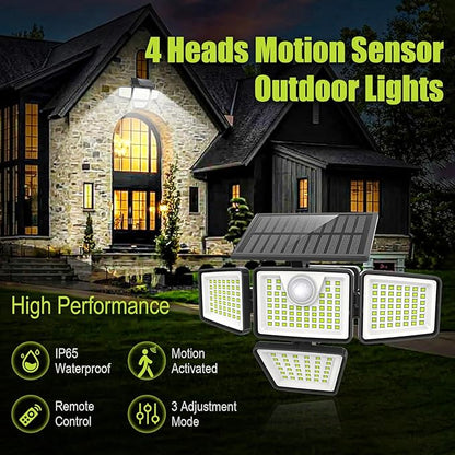 daphino 3000LM Solar Lights Outdoor - Image 3
