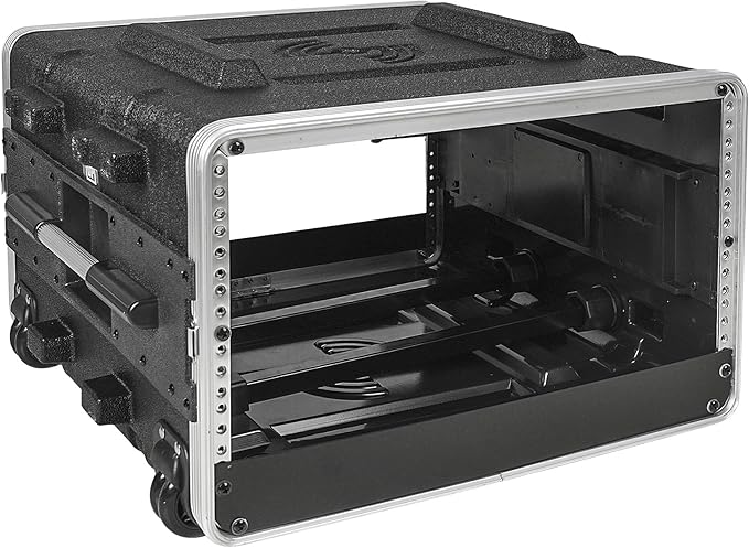 Sound Town Lightweight 6U PA DJ Rack/Road Case - Image 9