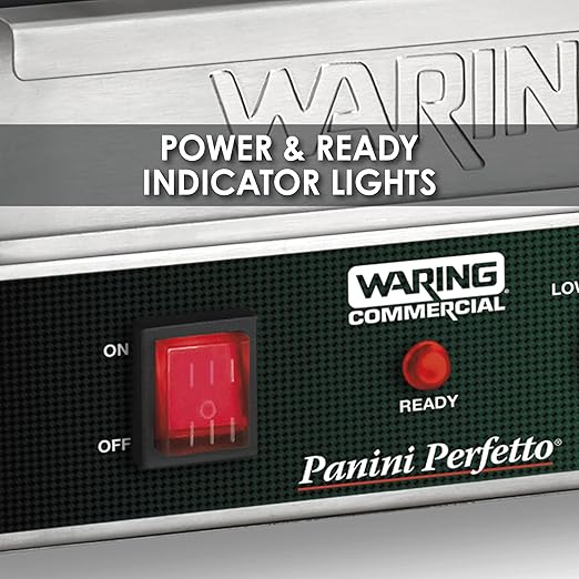 Waring Commercial WPG150 Compact Italian-Style Panini Grill - Image 2