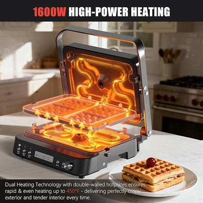 CATTLEMAN Panini Grill Press Sandwich Maker - Image 3