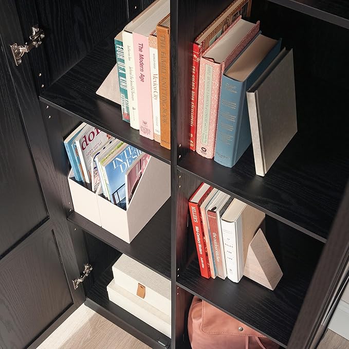 Sauder Tall Storage Cabinet, 4 Adjustable Shelves - Image 5