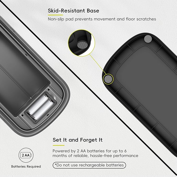 EKO Astro Slim Sensor Trash Can, 10L / 2.6 Gallon Touchless Garbage Bin - Image 4