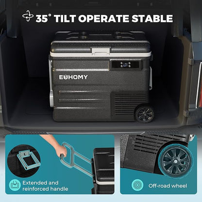 EUHOMY 12 Volt Refrigerator, 59QT 12V Fridge APP Control, Electric Cooler - Image 7