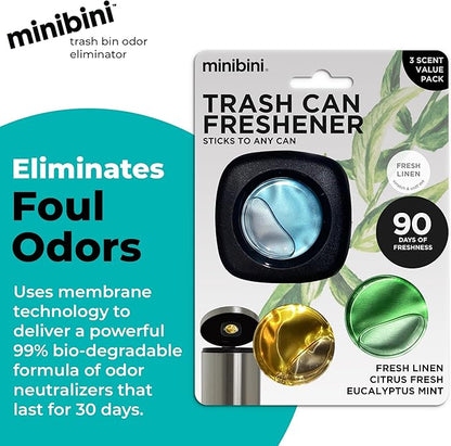 Minibini Trash Can Deodorizer and Odor Eliminator, Garbage Can Air Freshener - Image 2
