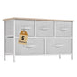 DWVO 5 Dresser for Bedroom, Storage Dresser by DWVO