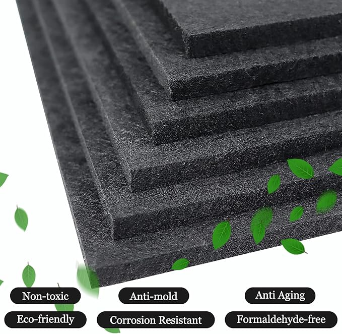 BXI Sound Absorber, Sound Absorbing Panels Reduce Echo Reverb, Tackable - Image 5