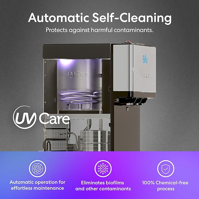 Brio Self Cleaning Bottom Loading Water Cooler Water Dispenser – Limited Edition - Image 7