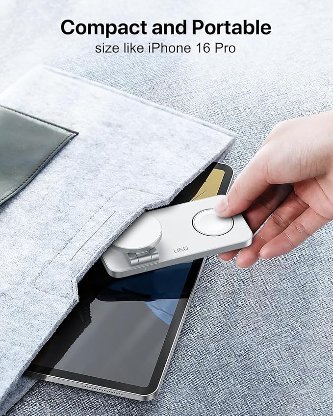 UEQ Foldable 3 in 1 Wireless Charging Station - Image 9