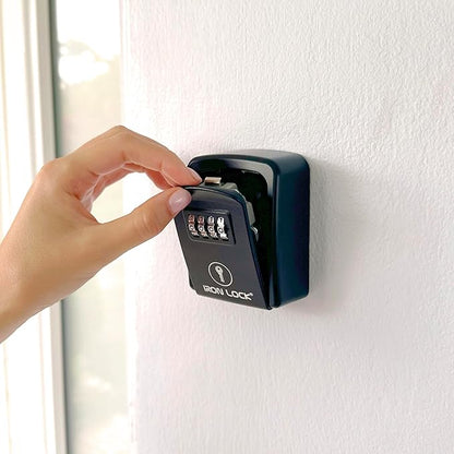 Iron Lock® Key Lock Box Wall Mount – Waterproof Heavy Duty Metal Lock Box - Image 7