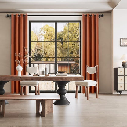 DUALIFE 120 Inch Patio Door Curtains - Image 6