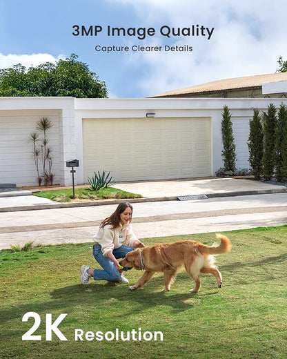 Solar Security Cameras Wireless Outdoor, ieGeek 2 Pack 2K WiFi Battery Camera - Image 3