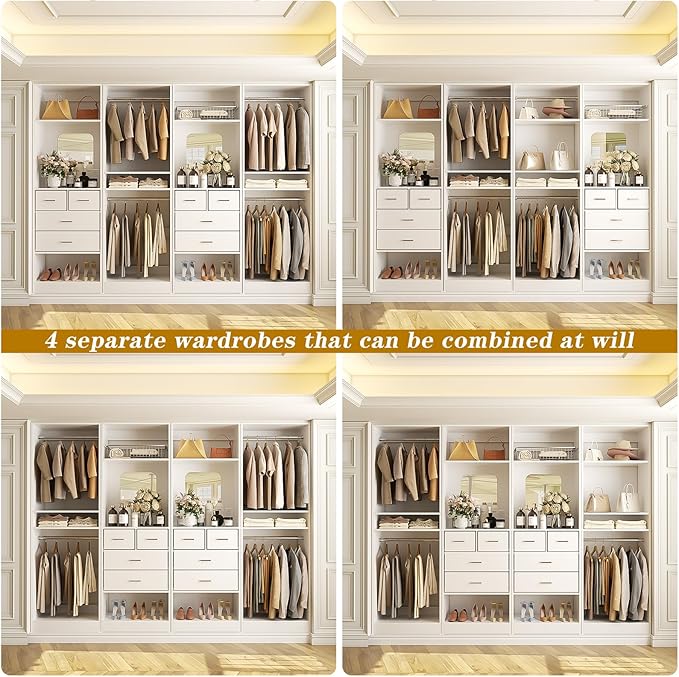 Unikito 100” Closet System - Image 4