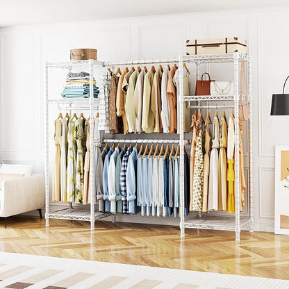 Ulif E7 Heavy Duty Garment Rack, Clothes Organizer and Storage Rack - Image 6