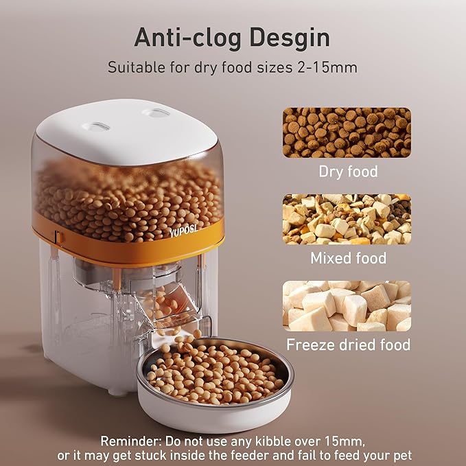 Automatic Cat Feeders - 2L Cat Food Dispenser Easy to Use - Image 4