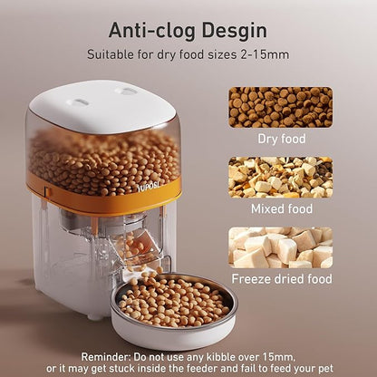 Automatic Cat Feeders - 2L Cat Food Dispenser Easy to Use - Image 4