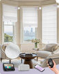 Graywind Smart Roman Shades Compatible by Graywindbeyondshading