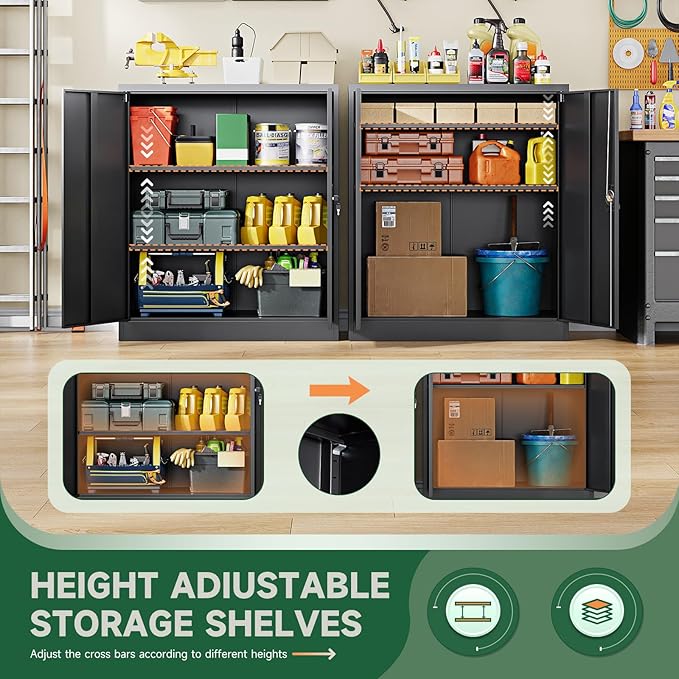 Letaya Metal Storage Cabinets - Image 5