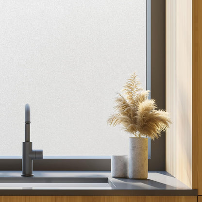 Natural Frost Light Effects Window Privacy Film by Artscape - Decorative Frosted Glass Design, Static Cling, Privacy from Both Sides, Reduces Glare, Helps Create a Calm Space - 17.72 x 72 Inch