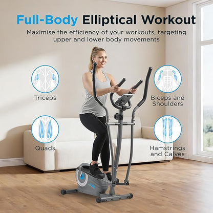 JLL Smart Upright Elliptical & Full-Body Cross Trainer – Compact, Low-Impact - Image 2