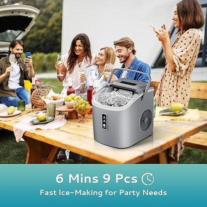 EUHOMY Countertop Ice Maker Machine - Image 3