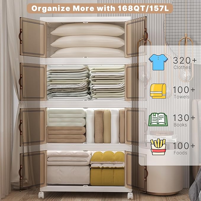 Extra Large Stackable Storage Bins - Image 6